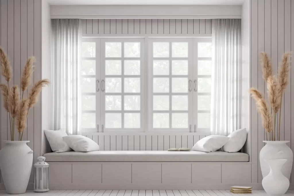 نشیمن کنار پنجره و ایده های کاربردی برای استفاده از این فضا