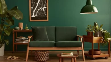 ترکیب رنگ سبز و قهوه ای در دکوراسیون + معرفی سبک های مناسب
