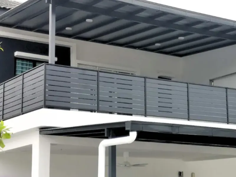 اهمیت استفاده از نرده برای تراس