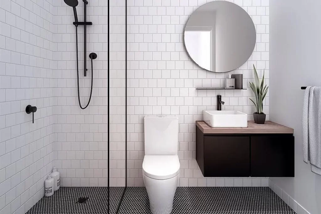 ایده دیزاین سرویس بهداشتی کوچک مدرن 2025