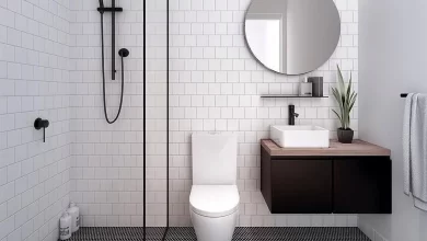 ایده دیزاین سرویس بهداشتی کوچک مدرن 2025